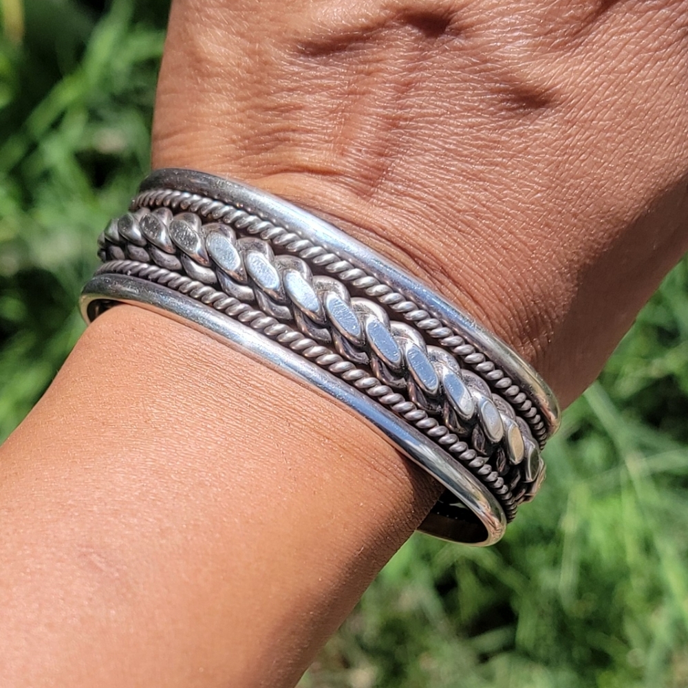 Amazing Solid 925 Sterling Silver Native American… - image 7